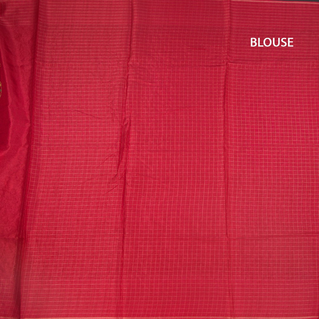 RTSR42302-3-Raw-Silk-Pinkish-Red-Thread-Work-Saree-With-Birds-Design-02-blouse