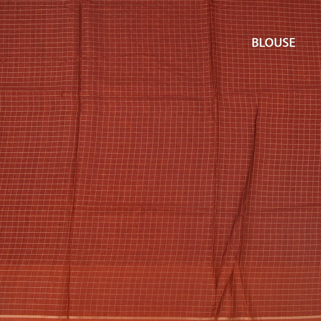 RTSR42303-3-Raw-Silk-Rust-Brown-Thread-Work-Saree-With-Birds-Design-blouse