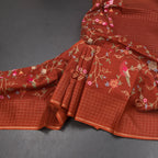 RTSR42303-Raw-Silk-Rust-Brown-Thread-Work-Saree-With-Birds-Design-main