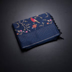 RTSR42305-1-Raw-Silk-Dark-Blue-Thread-Work-Saree-With-Birds-Design-fold