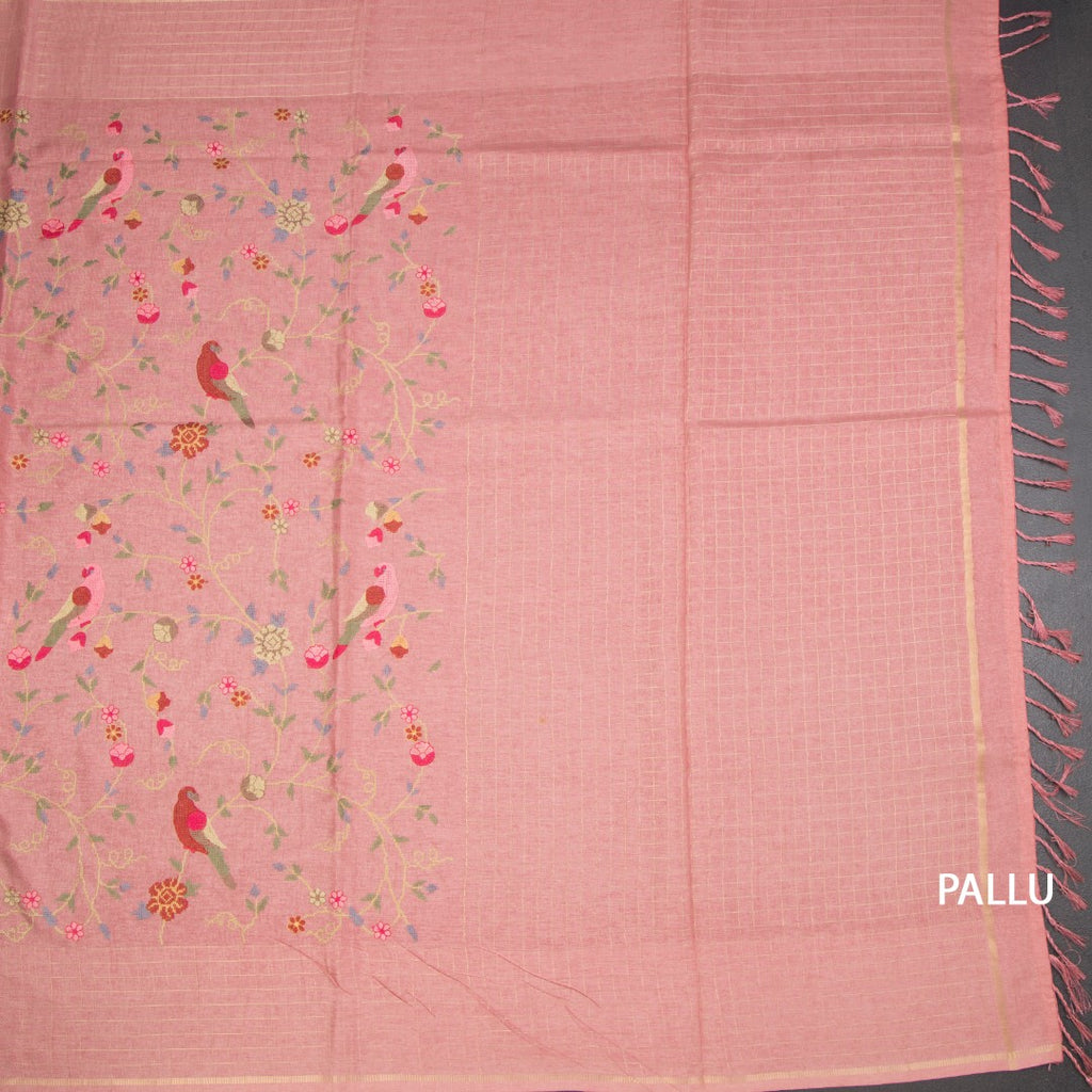 RTSR42306-2-Raw-Silk-Light-Pink-Thread-Work-Saree-With-Birds-Design-pallu