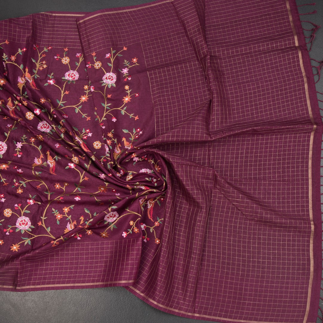 RTSR42308-4-Raw-Silk-Wine-Thread-Work-Saree-With-Birds-Design-03-crush