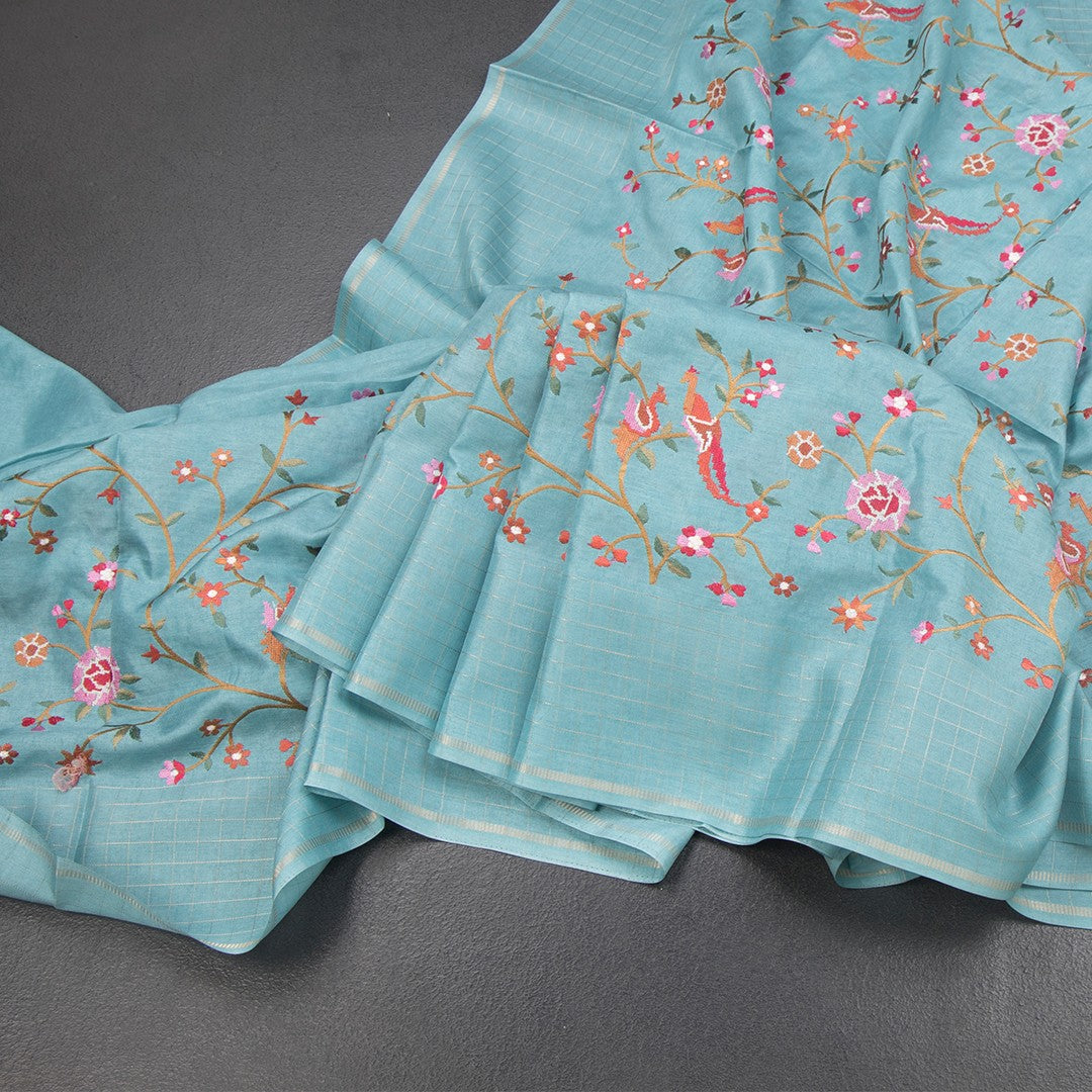 RTSR42309-Raw-Silk-Sky-Blue-Thread-Work-Saree-With-Birds-Design-02-main