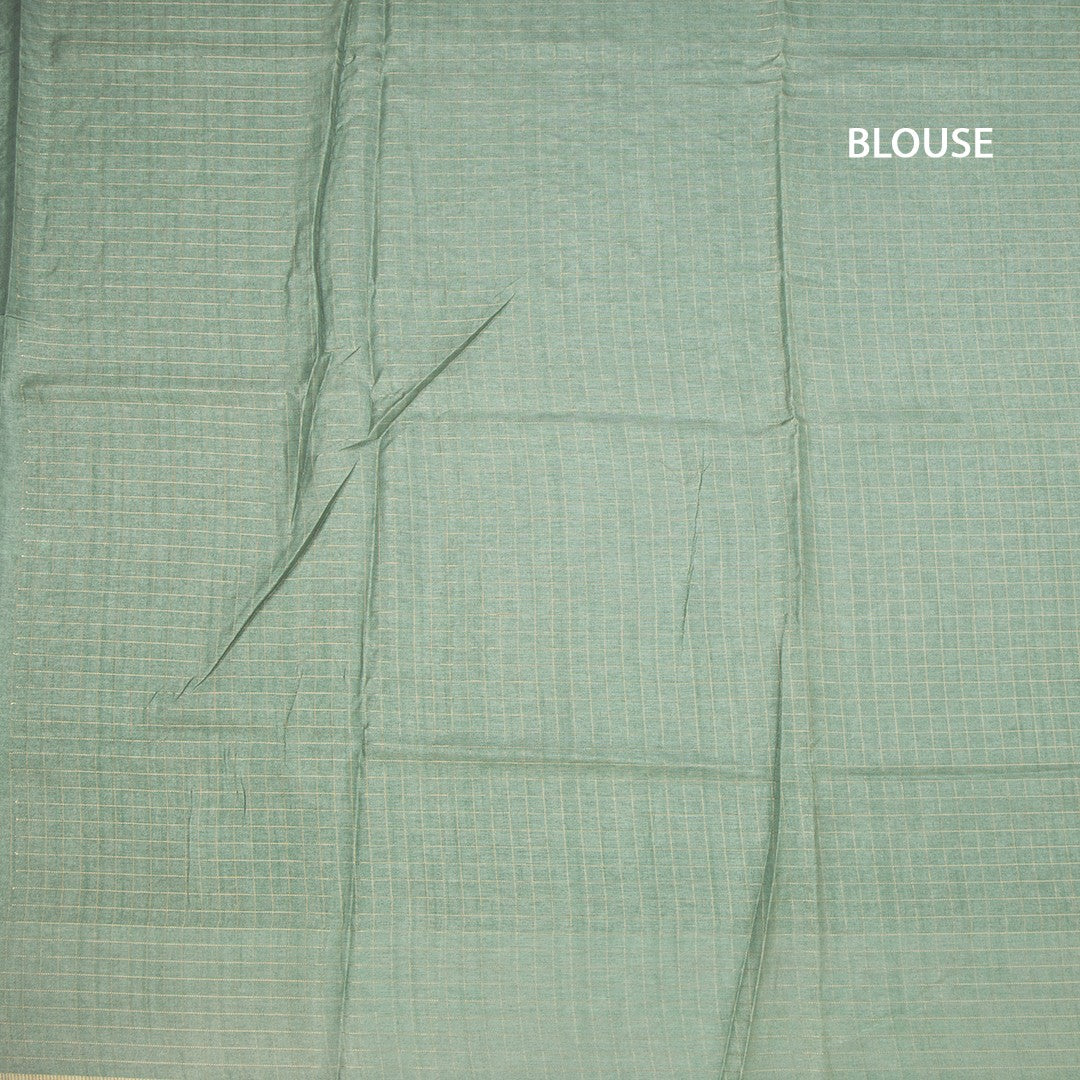 RTSR42310-3-Raw-Silk-Pista-Green-Thread-Work-Saree-With-Birds-Design-03-blouse