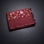 RTSR42311-1-Raw-Silk-Maroon-Thread-Work-Saree-With-Birds-Design-03-fold