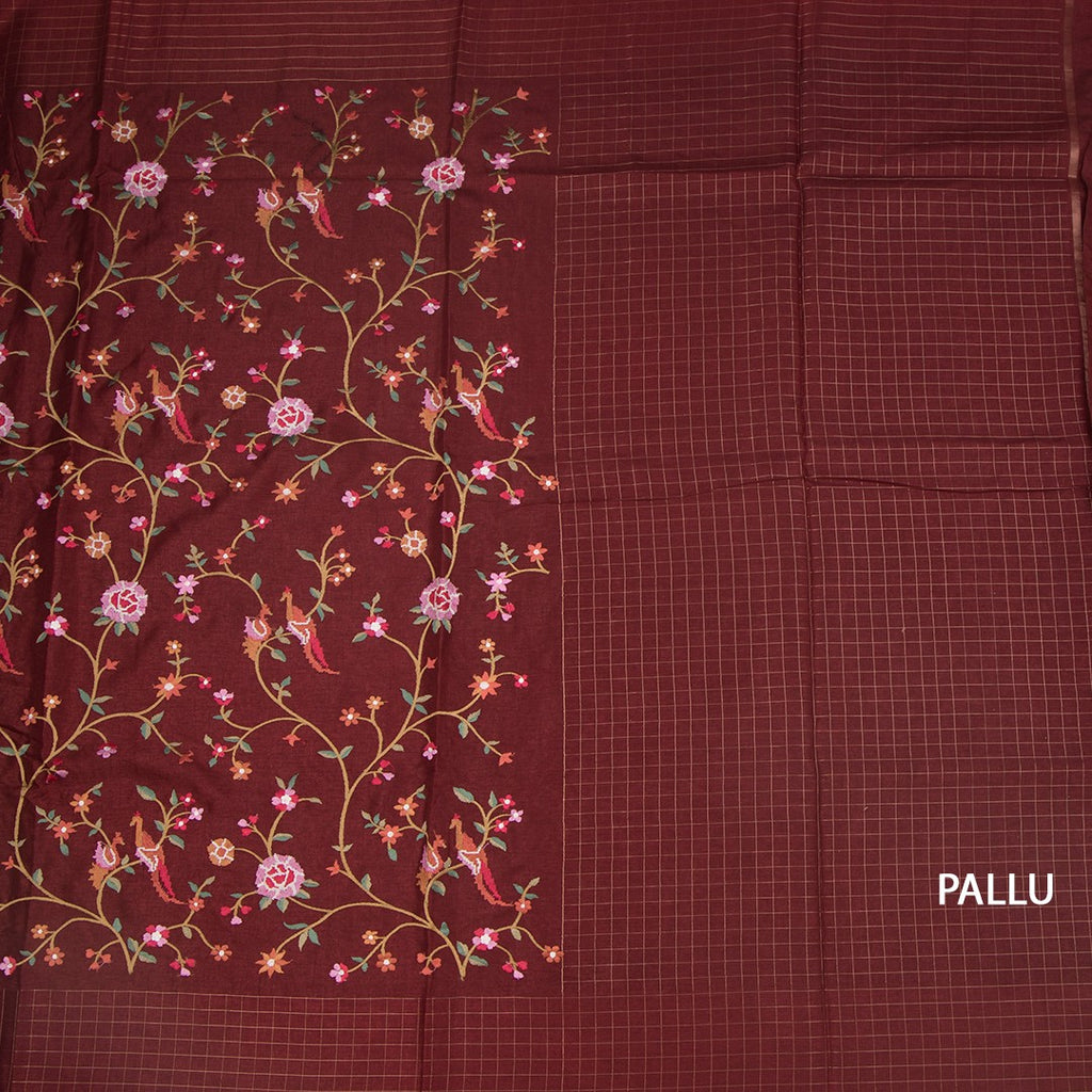 RTSR42311-2-Raw-Silk-Maroon-Thread-Work-Saree-With-Birds-Design-03-pallu