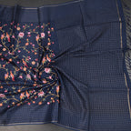 RTSR42313-4-Raw-Silk-Dark-Blue-Thread-Work-Saree-With-Birds-Design-02-crush