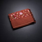 RTSR42314-1-Raw-Silk-Rust-Brown-Thread-Work-Saree-With-Birds-Design-02-fold