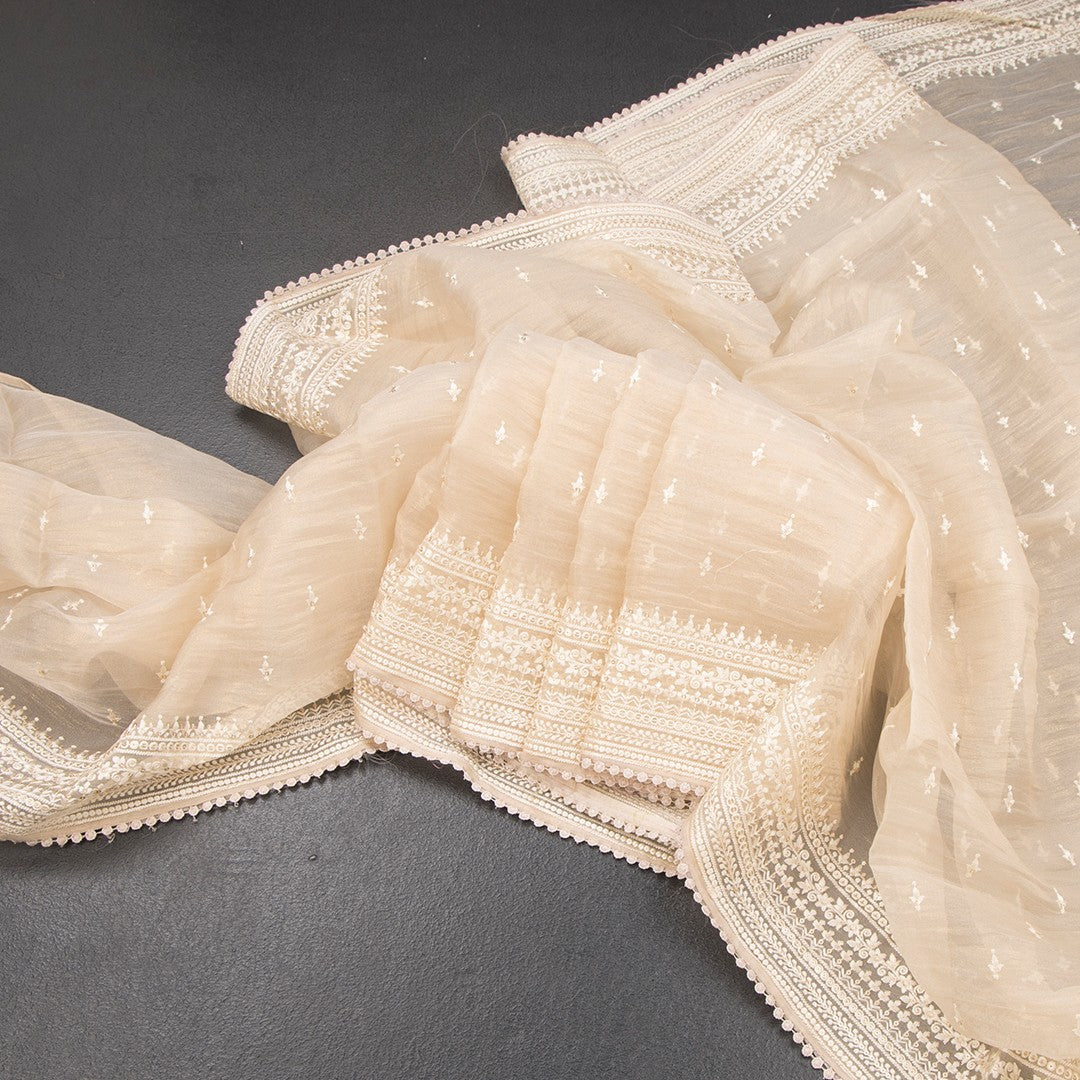 RTSR42317-Organza-Cream-Thread-Work-Saree-main