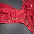 RTSR42322-Raw-Silk-Red-Zari-Stripes-Saree-And-Thread-Border-02-main