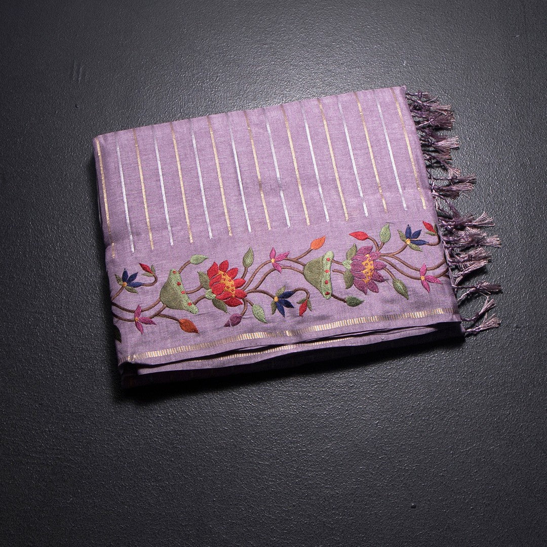 RTSR42324-1-Raw-Silk-Lavender-Zari-Stripes-Saree-And-Thread-Border-02-fold