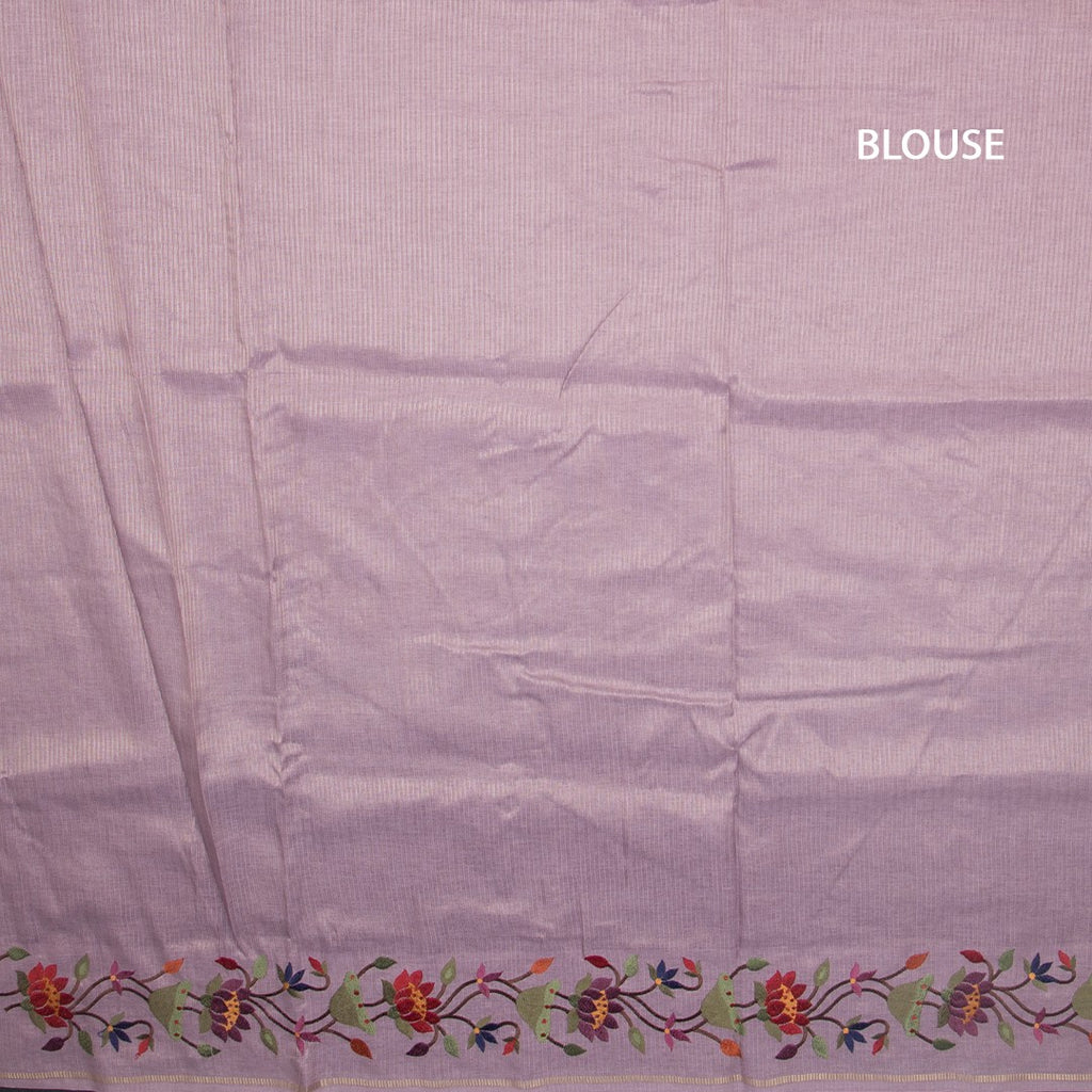 RTSR42324-3-Raw-Silk-Lavender-Zari-Stripes-Saree-And-Thread-Border-02-blouse