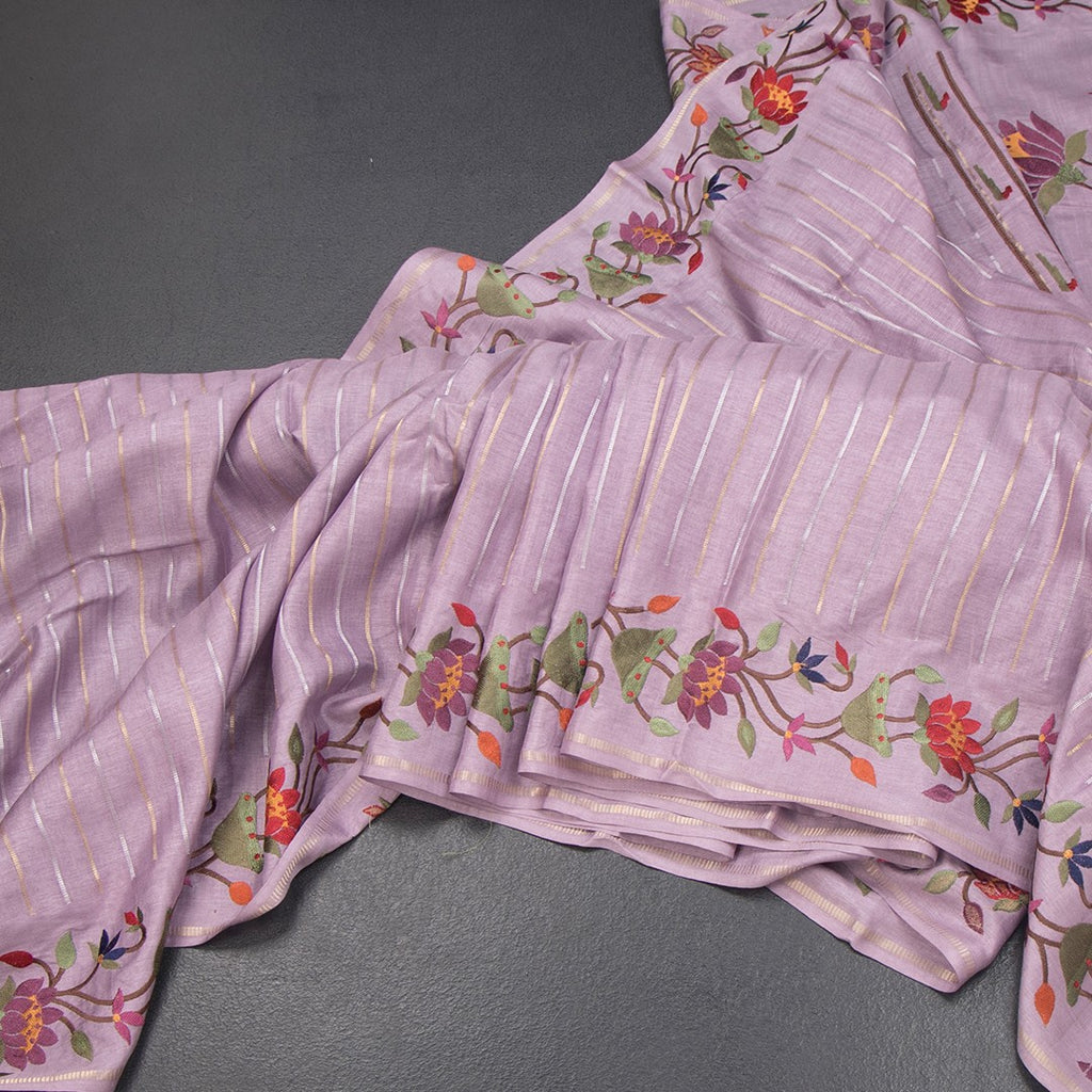 RTSR42324-Raw-Silk-Lavender-Zari-Stripes-Saree-And-Thread-Border-02-main