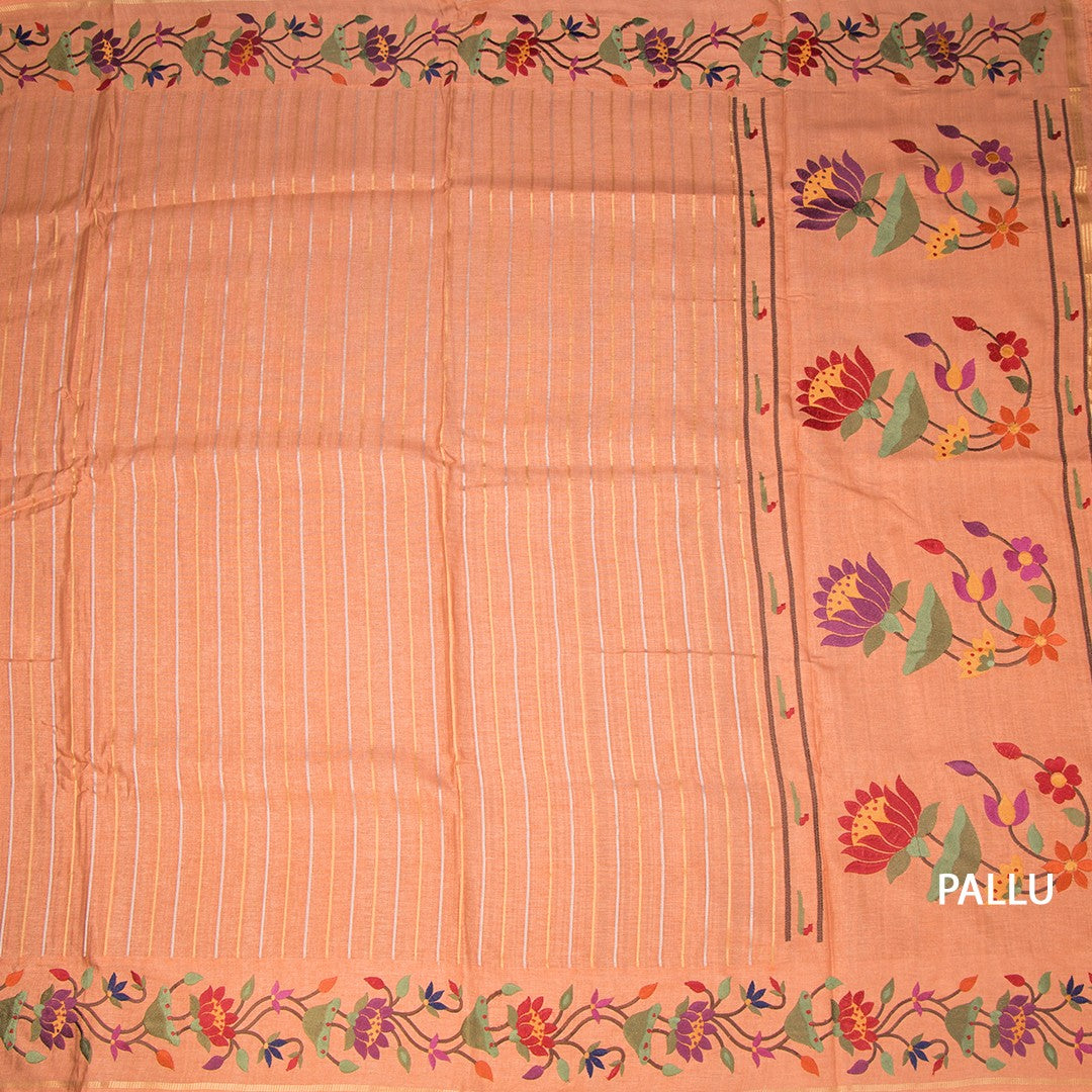 RTSR42326-2-Raw-Silk-Peach-Zari-Stripes-Saree-And-Thread-Border-03-pallu