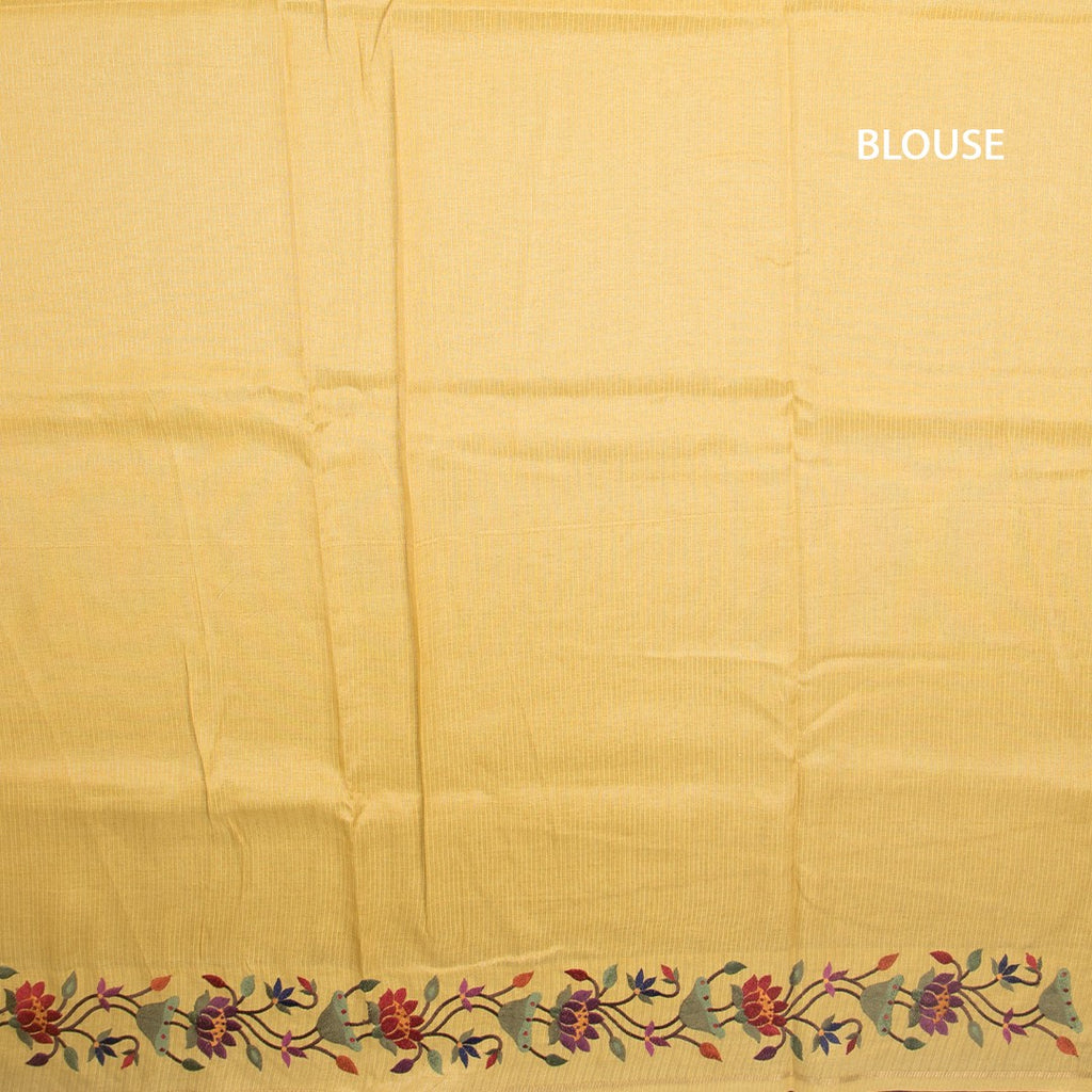 RTSR42327-3-Raw-Silk-Yellow-Zari-Stripes-Saree-And-Thread-Border-02-blouse