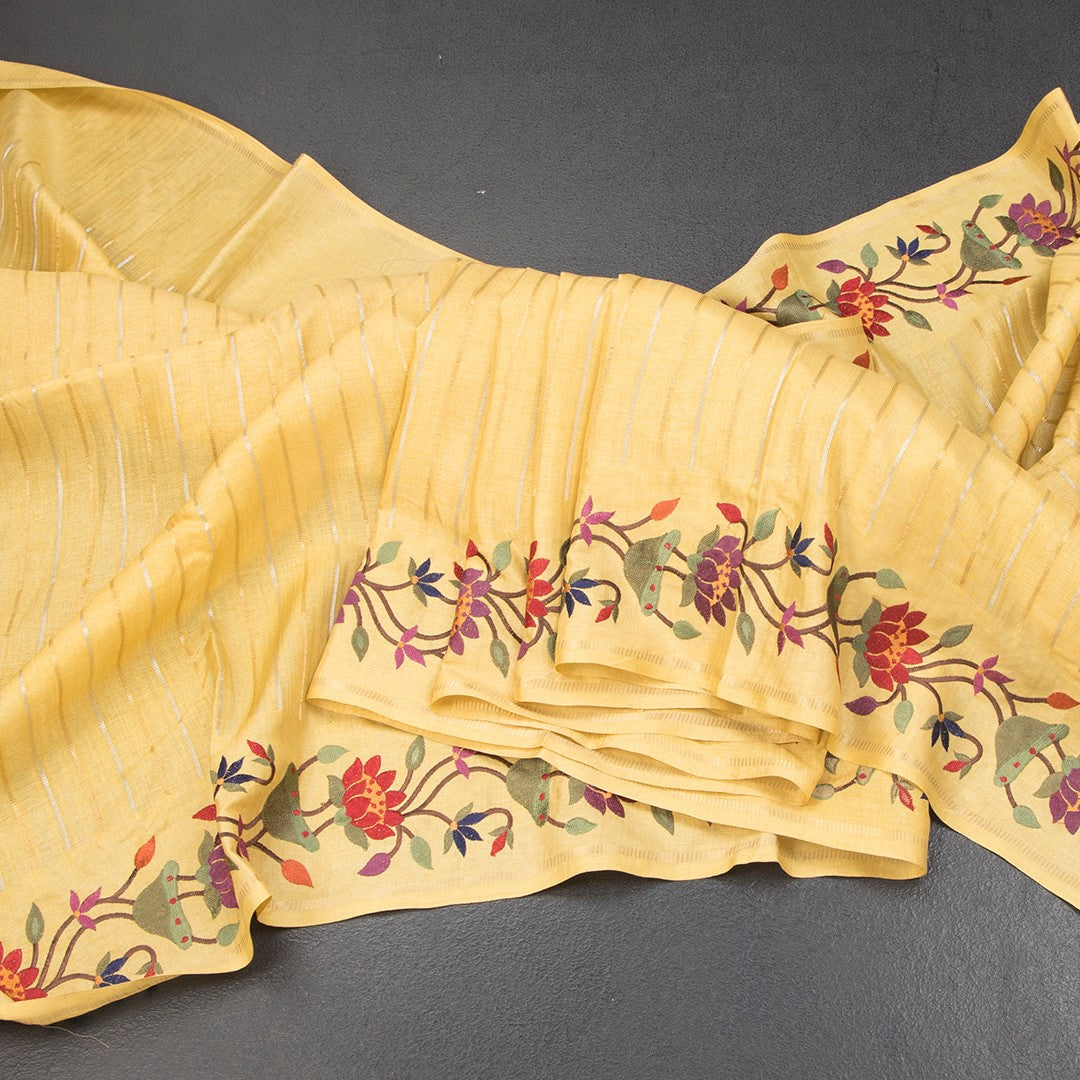 RTSR42327-Raw-Silk-Yellow-Zari-Stripes-Saree-And-Thread-Border-02-main