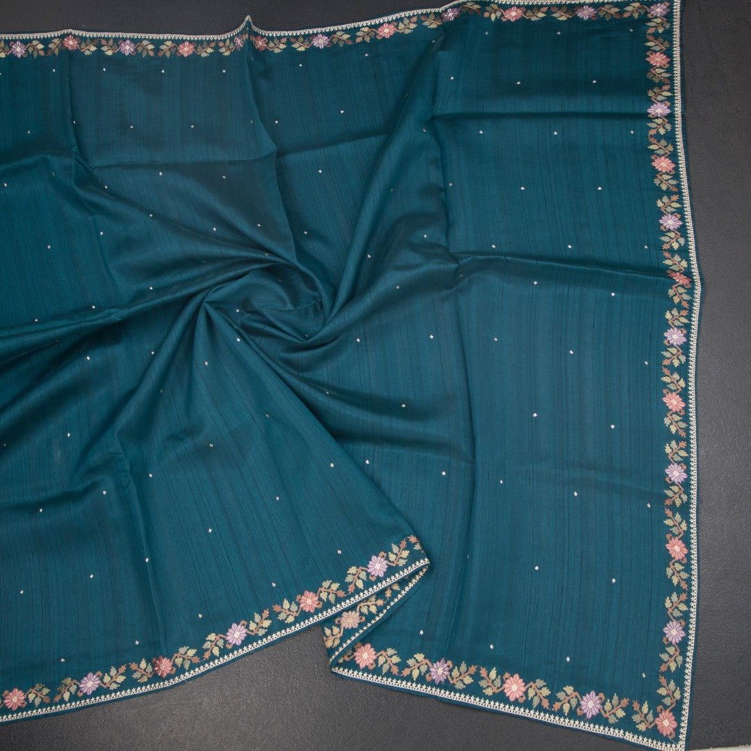 RTSR42330-4-Raw-Silk-Peacock-Blue-Saree-With-Zari-buttas-And-Thread-Border-crush