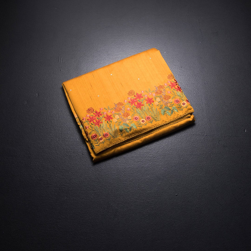 RTSR42336-1-Raw-Silk-Mango-Yellow-Saree-With-Zari-buttas-And-Thread-Border-04-fold
