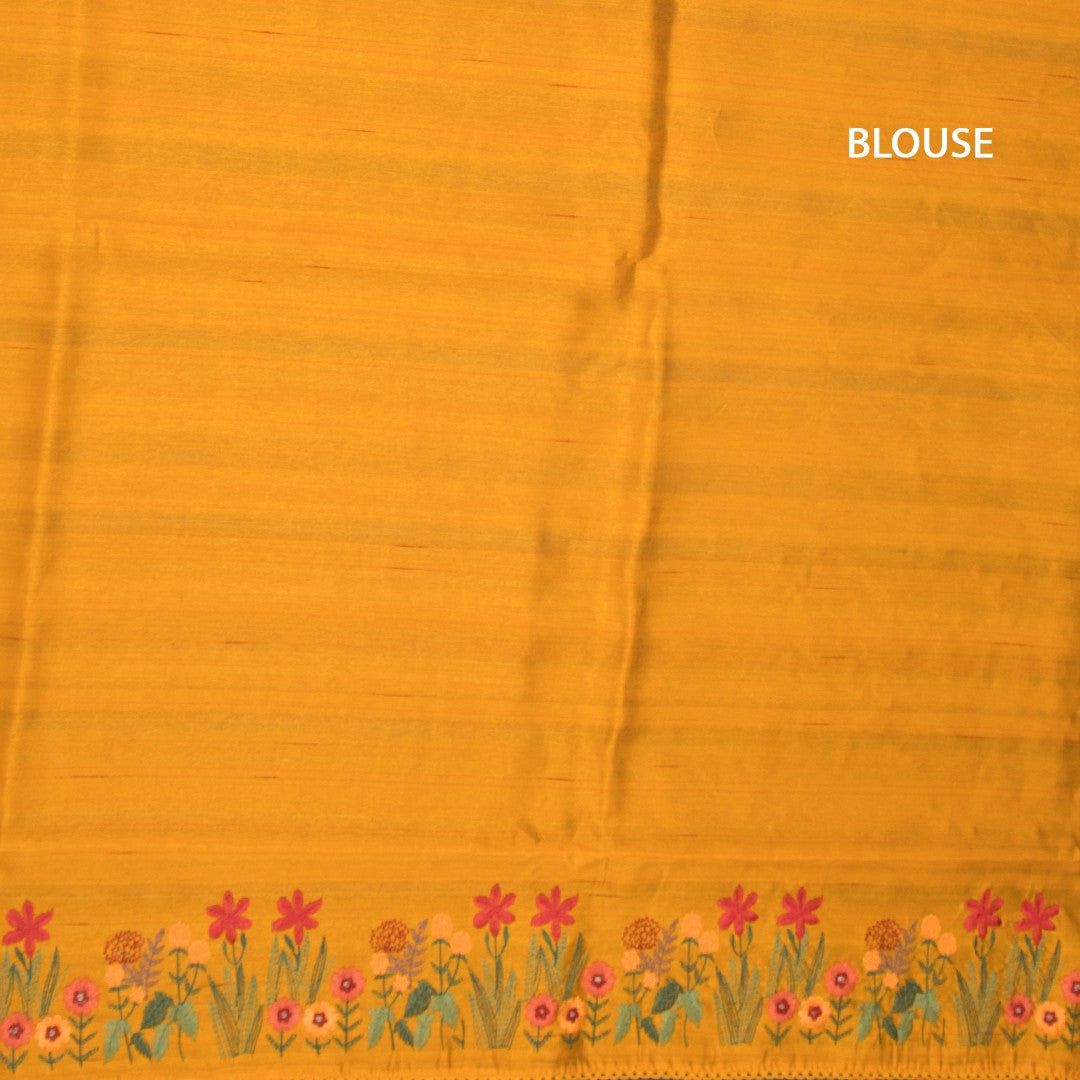 RTSR42336-3-Raw-Silk-Mango-Yellow-Saree-With-Zari-buttas-And-Thread-Border-04-blouse