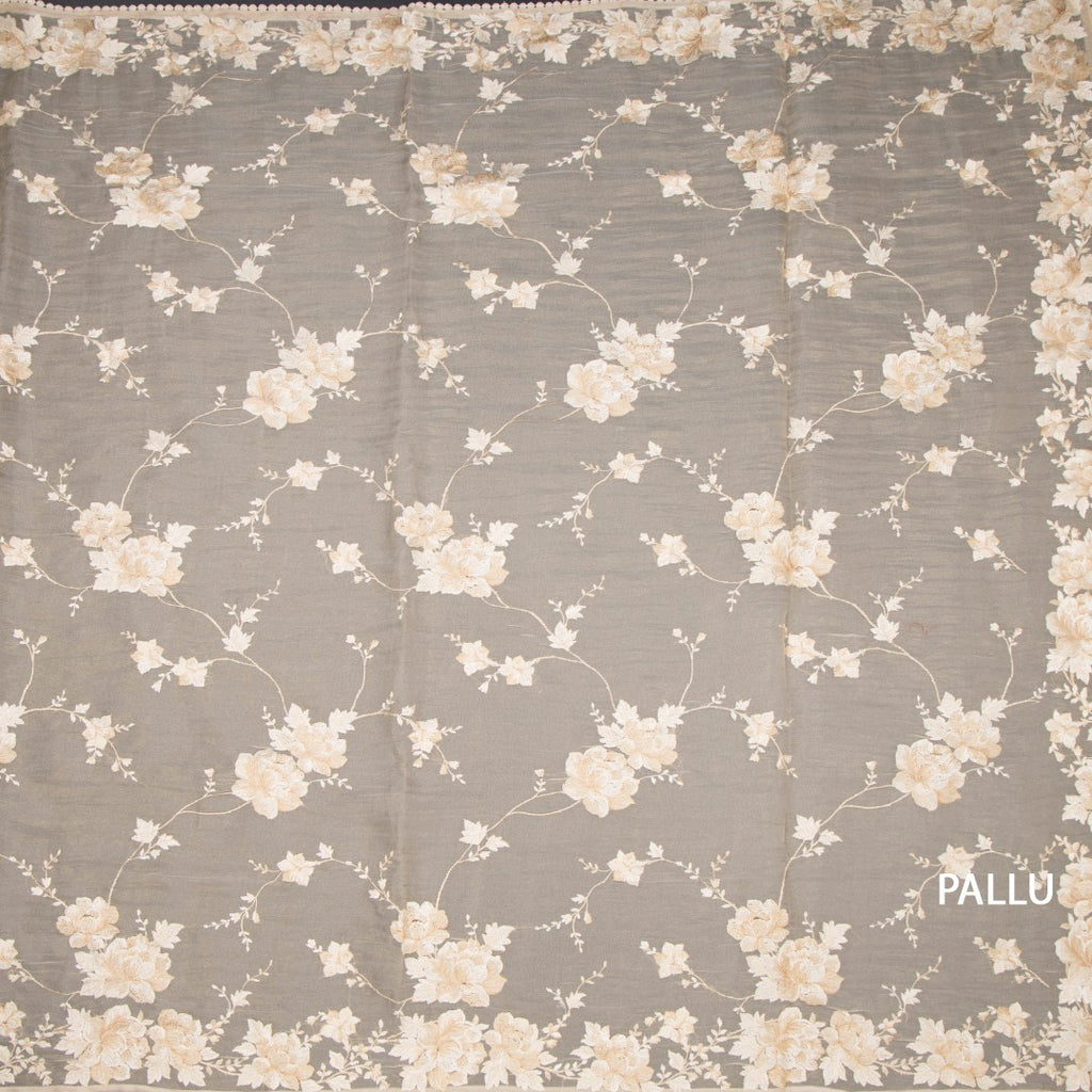 RTSR42344-2-Organza-Cream-Floral-Thread-Work-Saree-03-pallu