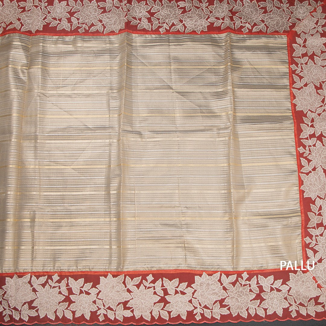 RTSR42360-2-Tissue-Cream-Zari-Stripes-Saree-And-Floral-Border-pallu