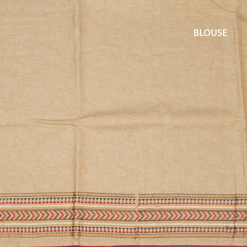 RTSR42365-3-Raw-Silk-Light-Brown-Thread-Work-Saree-blouse