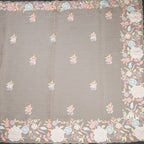 RTSR42368-2-Organza-Sandal-Floral-Thread-Work-Saree-pallu