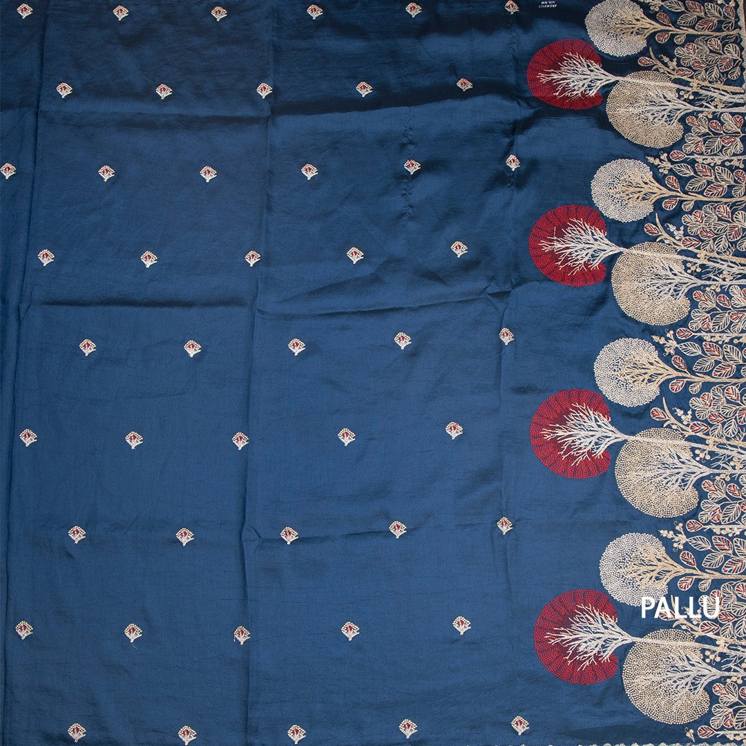 RTSR42372-2-Raw-Silk-Teal-Blue-Zari-Worked-Saree-In-Tree-Design-pallu