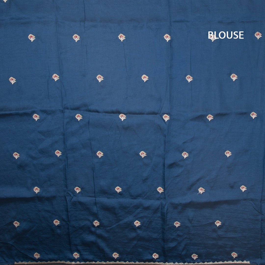 RTSR42372-3-Raw-Silk-Teal-Blue-Zari-Worked-Saree-In-Tree-Design-blouse