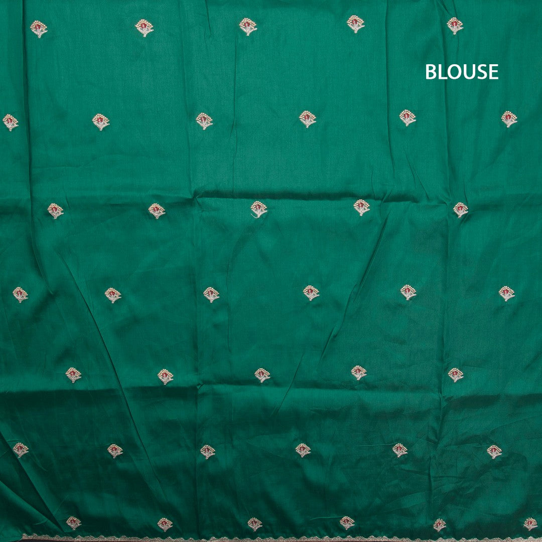 RTSR42375-3-Raw-Silk-Peacock-Green-Zari-Worked-Saree-In-Tree-Design-blouse
