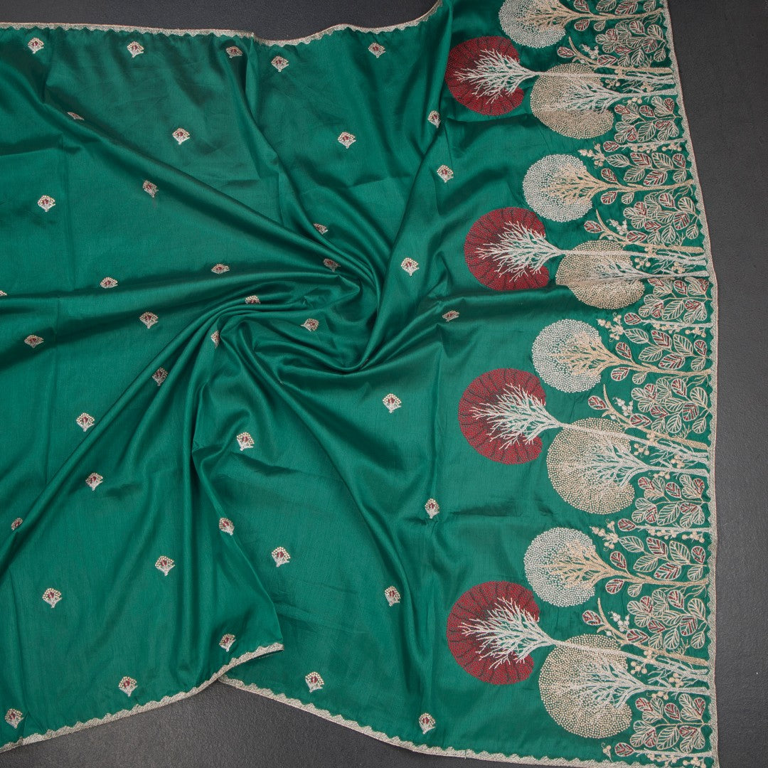 RTSR42375-4-Raw-Silk-Peacock-Green-Zari-Worked-Saree-In-Tree-Design-crush