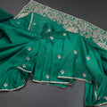 RTSR42375-Raw-Silk-Peacock-Green-Zari-Worked-Saree-In-Tree-Design-main