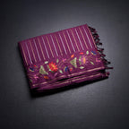 RTSR42380-1-Raw-Silk-Purple-Zari-Stripes-Saree-And-Thread-Border-fold
