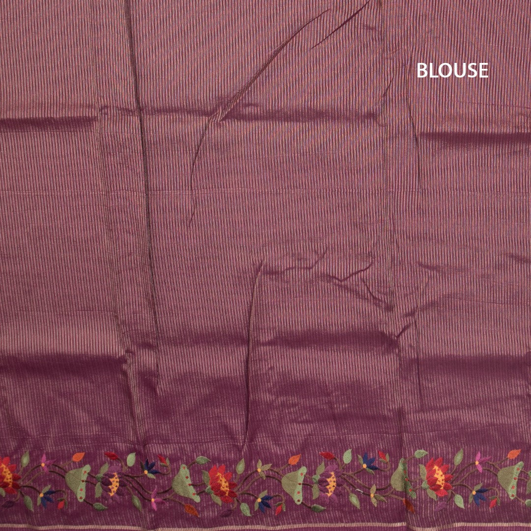 RTSR42380-3-Raw-Silk-Purple-Zari-Stripes-Saree-And-Thread-Border-blouse