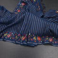 RTSR42381-Raw-Silk-Dark-Blue-Zari-Stripes-Saree-And-Thread-Border-02-main