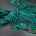 RTSR42383-Raw-Silk-Peacock-Green-Zari-Stripes-Saree-And-Thread-Border-main