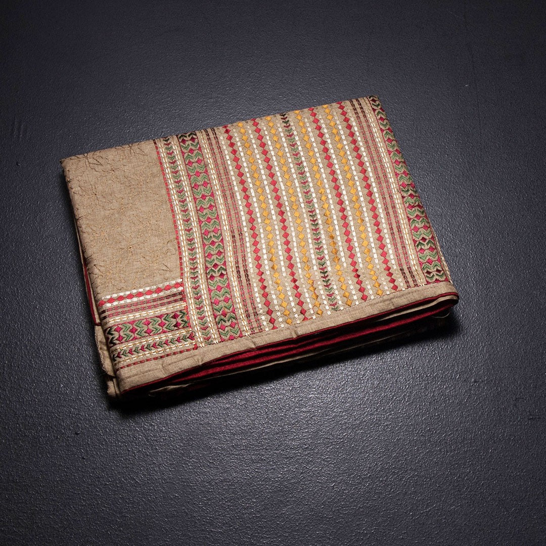 RTSR42387-1-Raw-Silk-Light-Brown-Thread-Work-Saree-02-fold