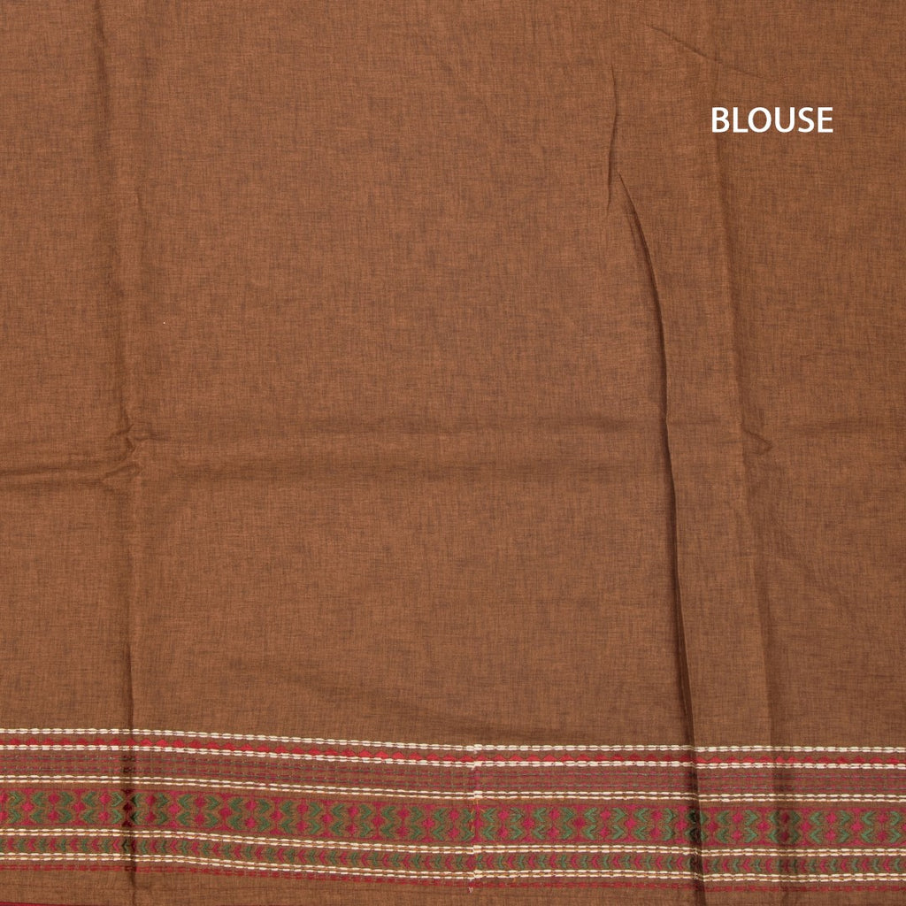 RTSR42388-3-Raw-Silk-Cinnamon-Brown-Thread-Work-Saree-02-blouse