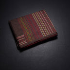 RTSR42389-1-Raw-Silk-Dark-Brown-Thread-Work-Saree-fold