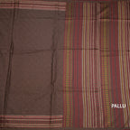 RTSR42389-2-Raw-Silk-Dark-Brown-Thread-Work-Saree-pallu