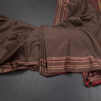 RTSR42389-Raw-Silk-Dark-Brown-Thread-Work-Saree-main