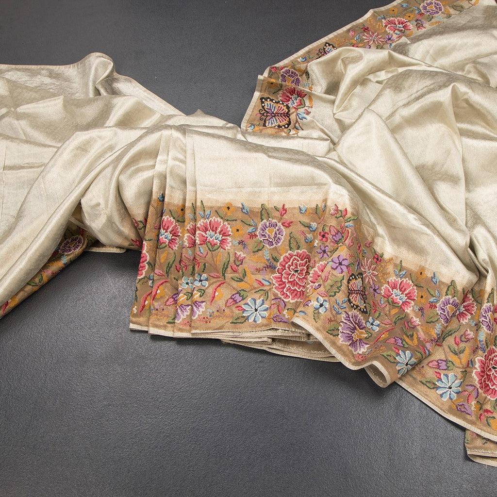 RTSR42393-Tissue-Silver-Saree-With-Floral-Thread-Border-02-main