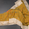RTSR42455-Organza-Mustard-Yellow-Floral-Thread-Work-Saree-main