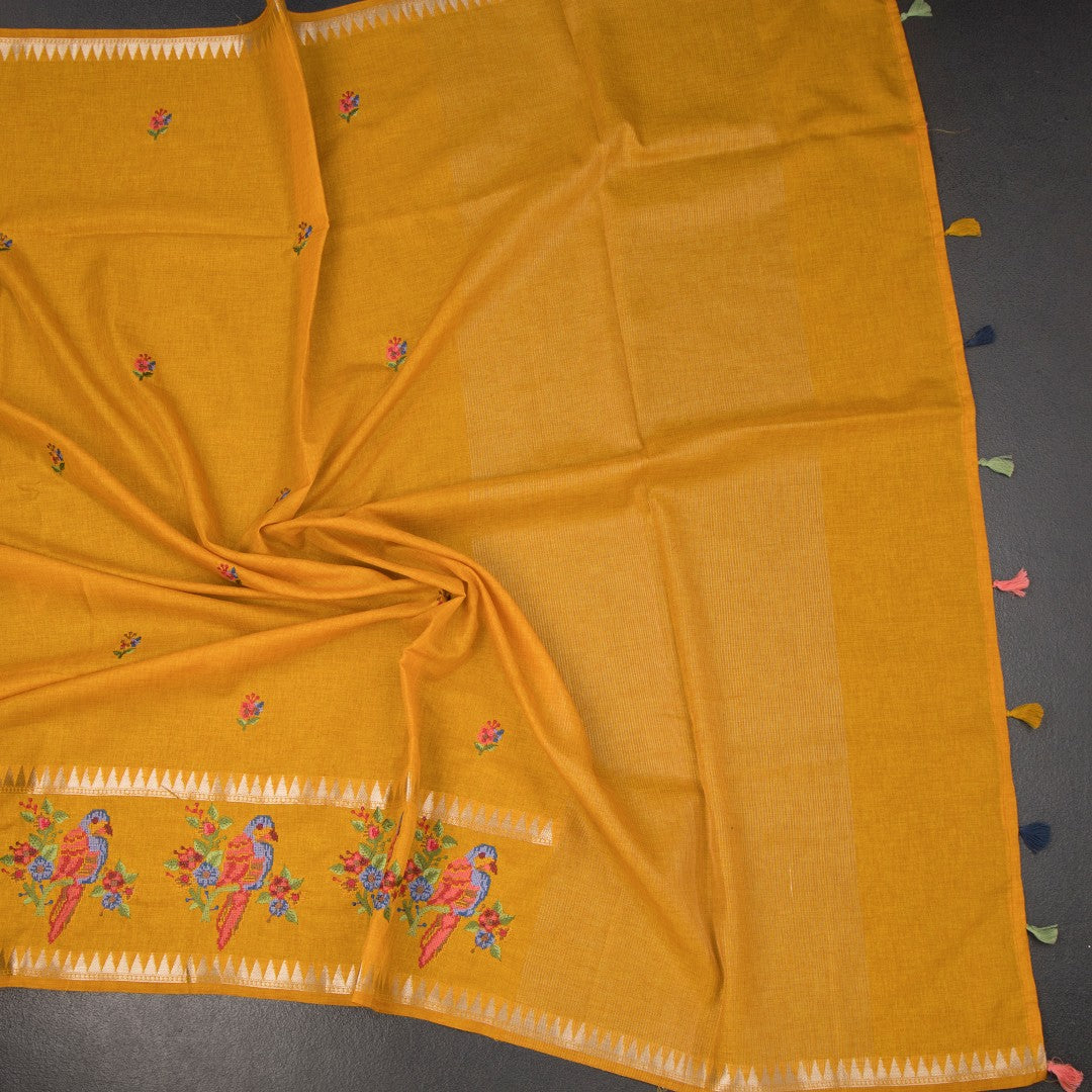 RTSR42457-4-Raw-Silk-Mango-Yellow-Thread-Work-Saree-03-crush