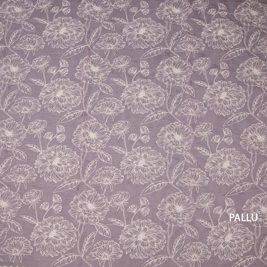 RTSR42466-2-Organza-Lavender-Floral-Thread-Work-Saree-pallu