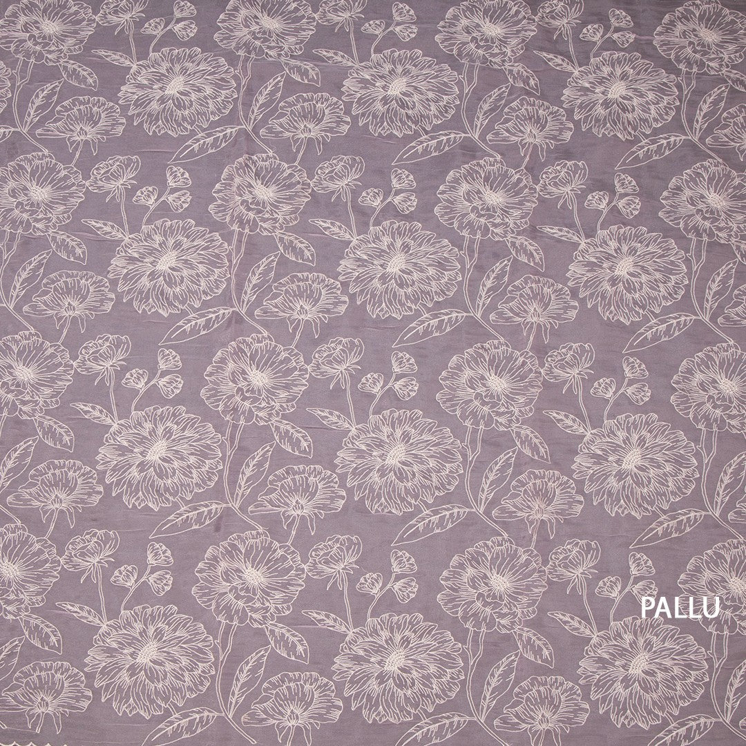 RTSR42466-2-Organza-Lavender-Floral-Thread-Work-Saree-pallu