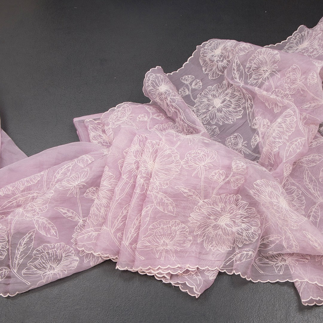 RTSR42466-Organza-Lavender-Floral-Thread-Work-Saree-main