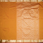 SMLSR42083-2-Semi-Silk-Mango-Yellow-Plain-Saree-And-Zari-Border-full-veiw