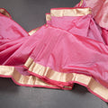 SMLSR42086-Semi-Silk-Taffy-Pink-Plain-Saree-And-Zari-Border-main