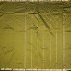 SMLSR42090-2-Semi-Silk-Olive-Green-Plain-Saree-And-Zari-Border-full-veiw